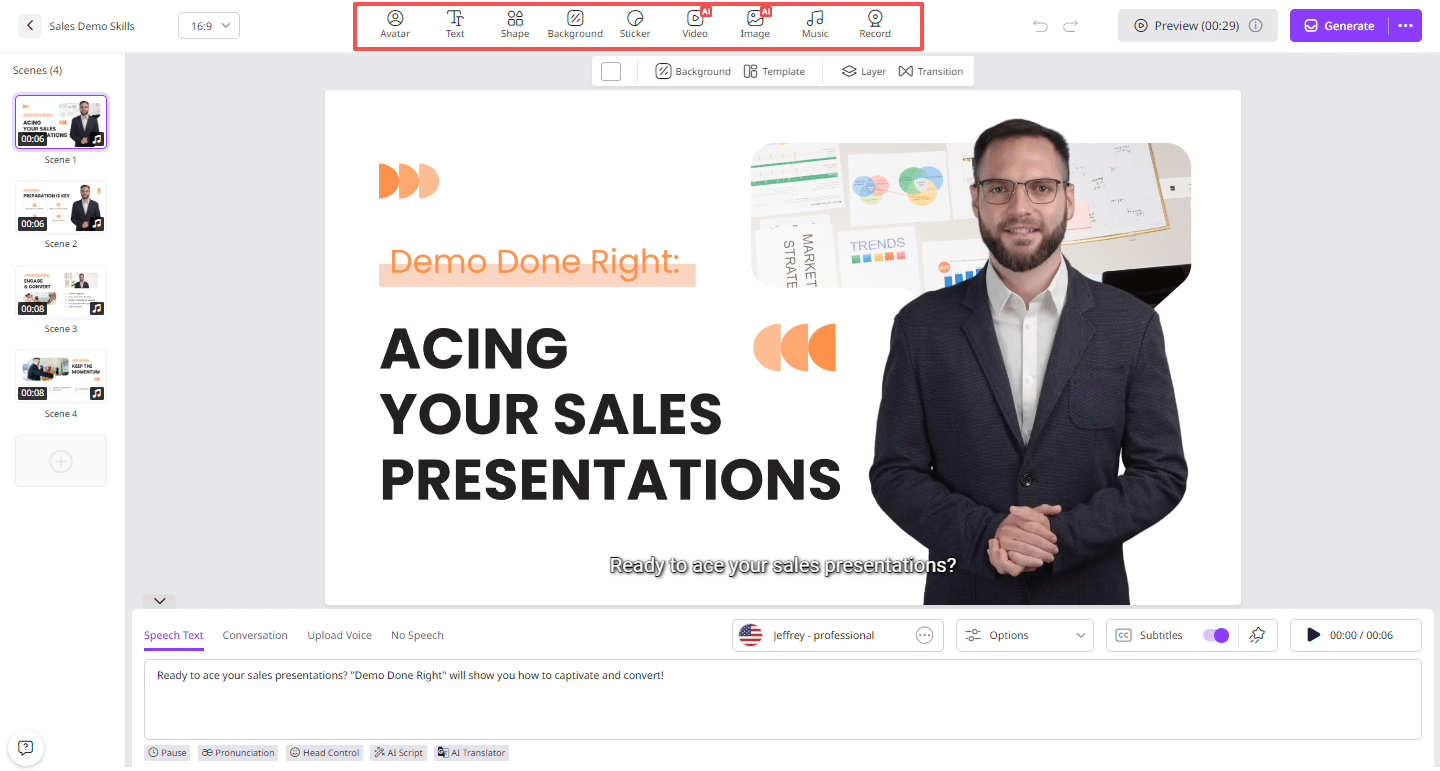 From Text to Professional Sales Pitch: Why Your Sales Team Needs Vidnoz AI 4 unnamed 4